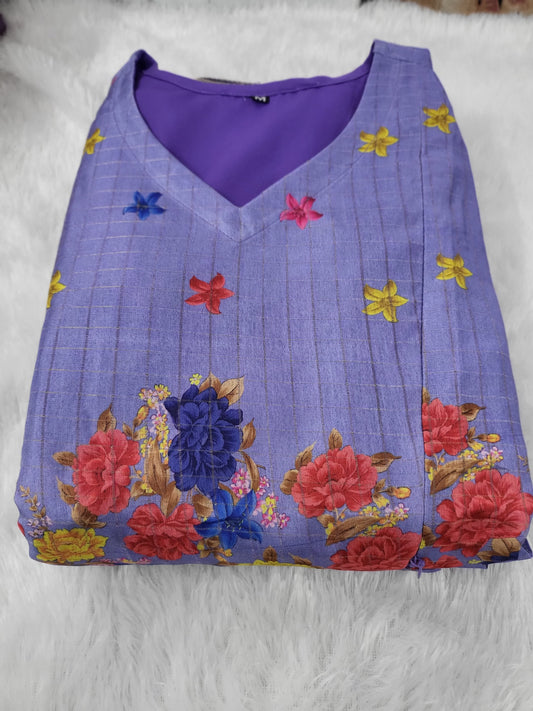 Festive collection 1pc lavender