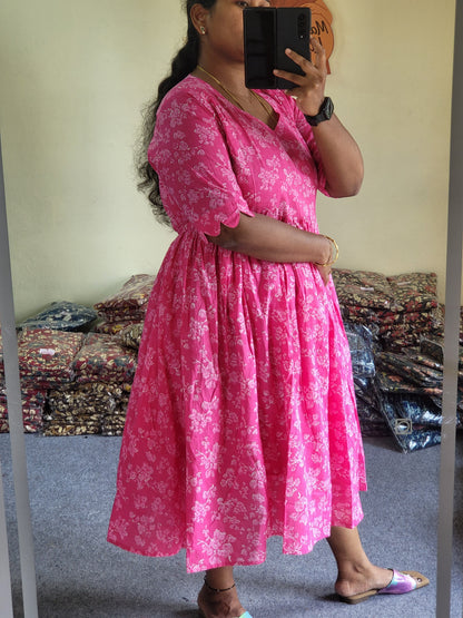 Plus size feeding kurtis