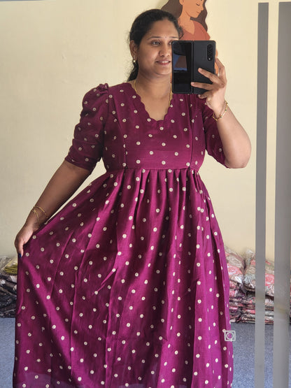 Partywear wear 1pc feeding