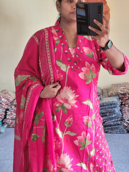 3Pc Sets Feeding in A line Pattern